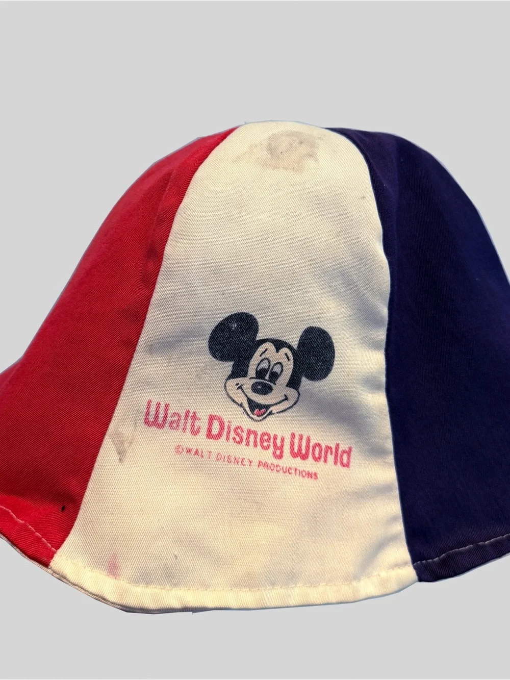 Disney Tricolor Kids Bucket Hat - Red, White, Blue